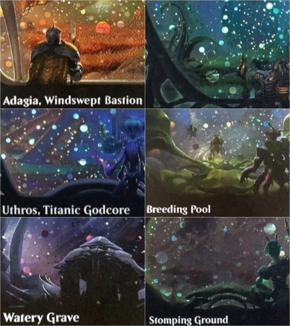 

GalaxyFoil Uthros,Titanic Godcore/Godless Shrine/Waking Haven Magical Proxy Cards Quality Gathering Board Playing Trading Cards