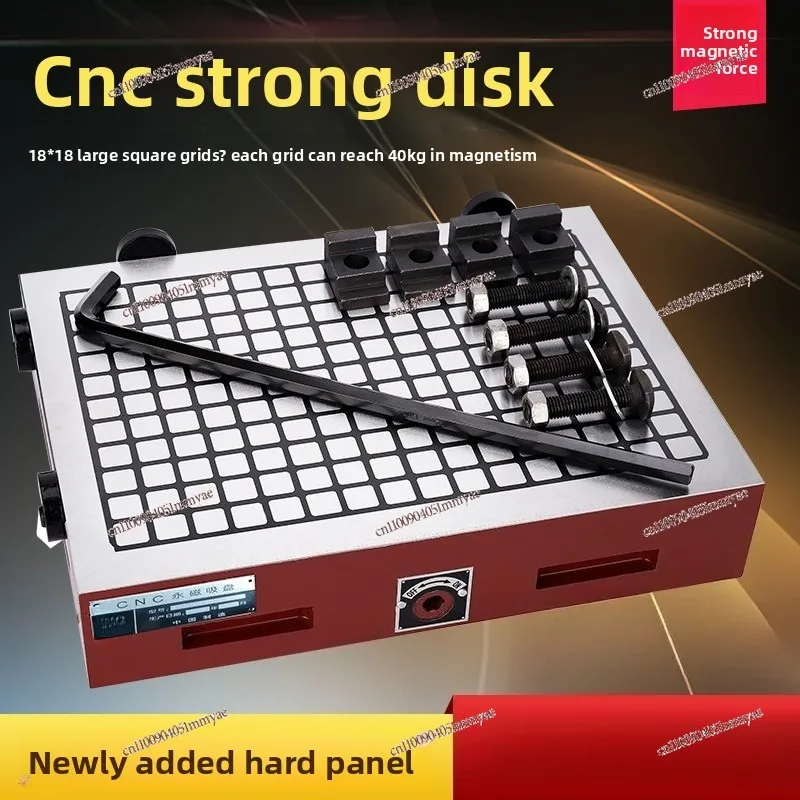 CNC Disk Permanent Magnet Chuck Computer  Numerical Control Gantry Milling Machine Machining Grid Force Magnetic Table