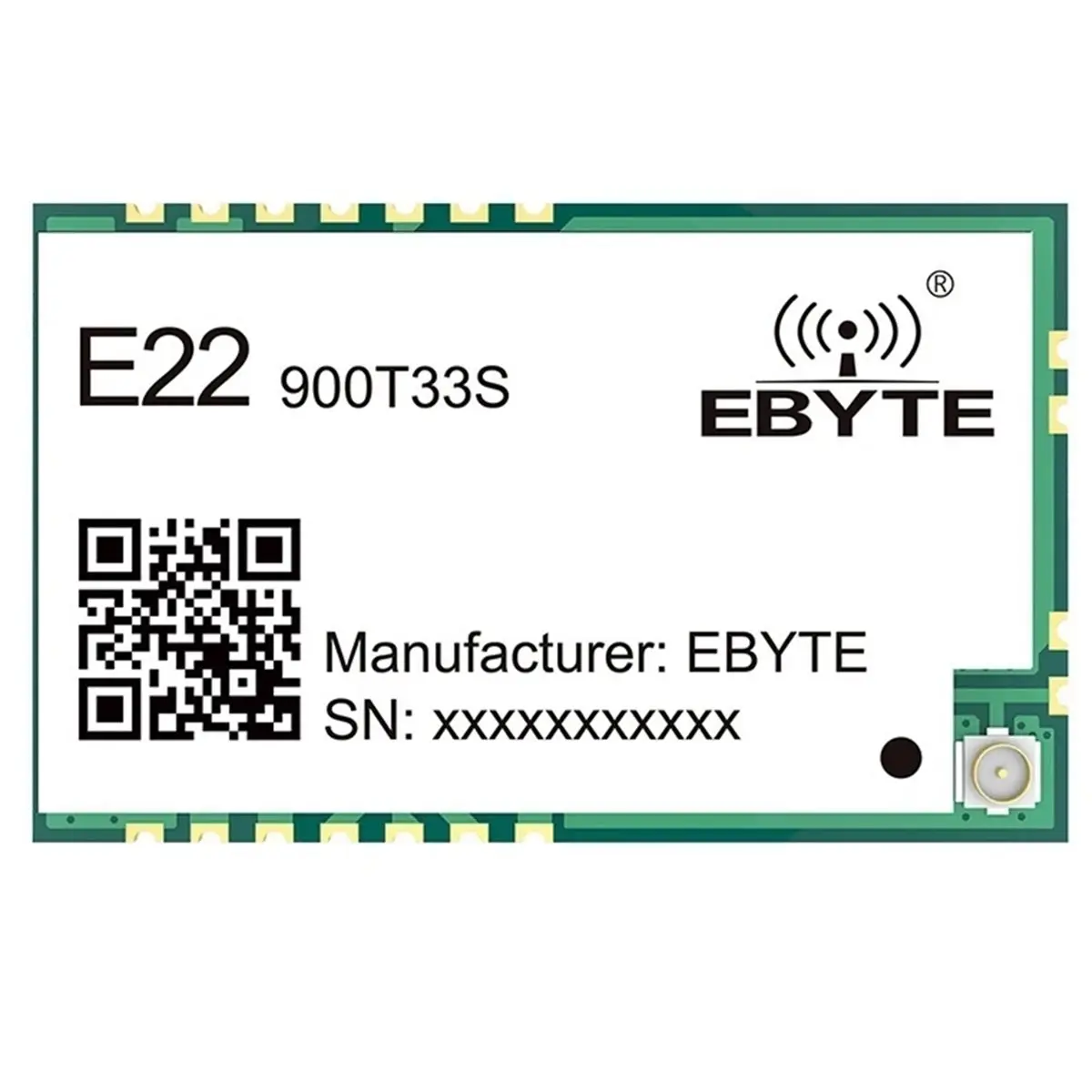 Y1323A*☀▃ E22-900T33S Lora Wireless Module 868/915MHz 33dbm UART SMD Transmitter Receiver RSSI Net Working Transceiver