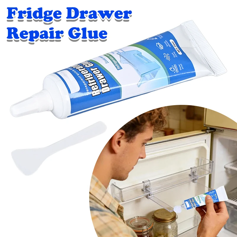 

Professional Refrigerator Drawer Glue Silicone Adhesive Sealant Strong Industrial Adhesive Plastic Repair Glue for Fridge Door