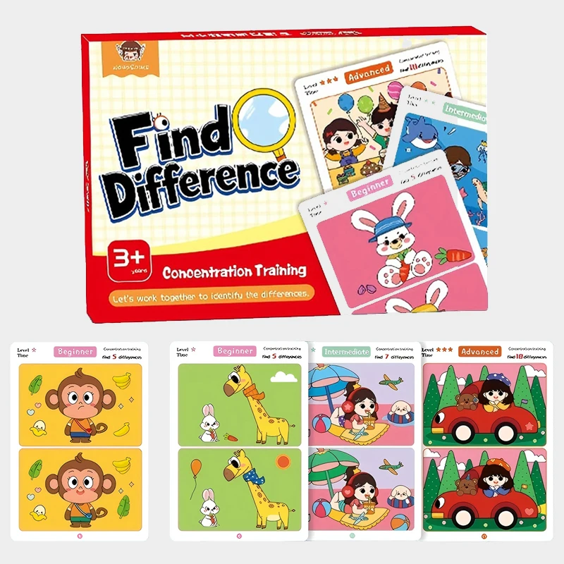 Juego de Rompecabezas Educativo Reutilizable y Lavable, Actividad Mental para Mejorar la Concentración y el Enfoque de los Niños