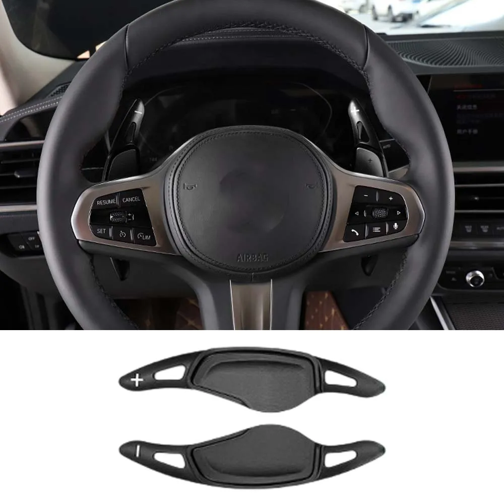 Car Decoration Paddle Shifter Trim For BMW New 5 3 Series G20 G28 7 Series M Sport Edition 6GT X3 2018-2025 Car Upgrade