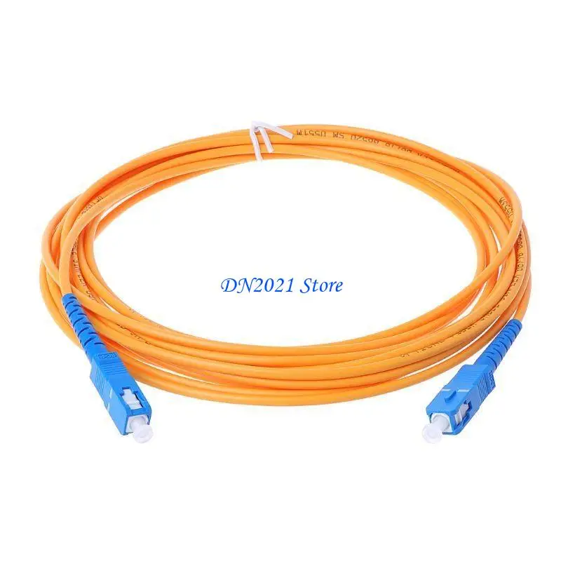 F3KE UPCSC/UPCSM 2mm Fiber Optical Jumper Cable Single Modes Extension Patch Cord