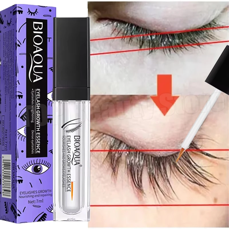 

7 Days Fast Eyelash Growth Serum Eyelash Eyebrow Growth Strong Makeup Extension Treatment Eyelash Growth Thicken Care Products