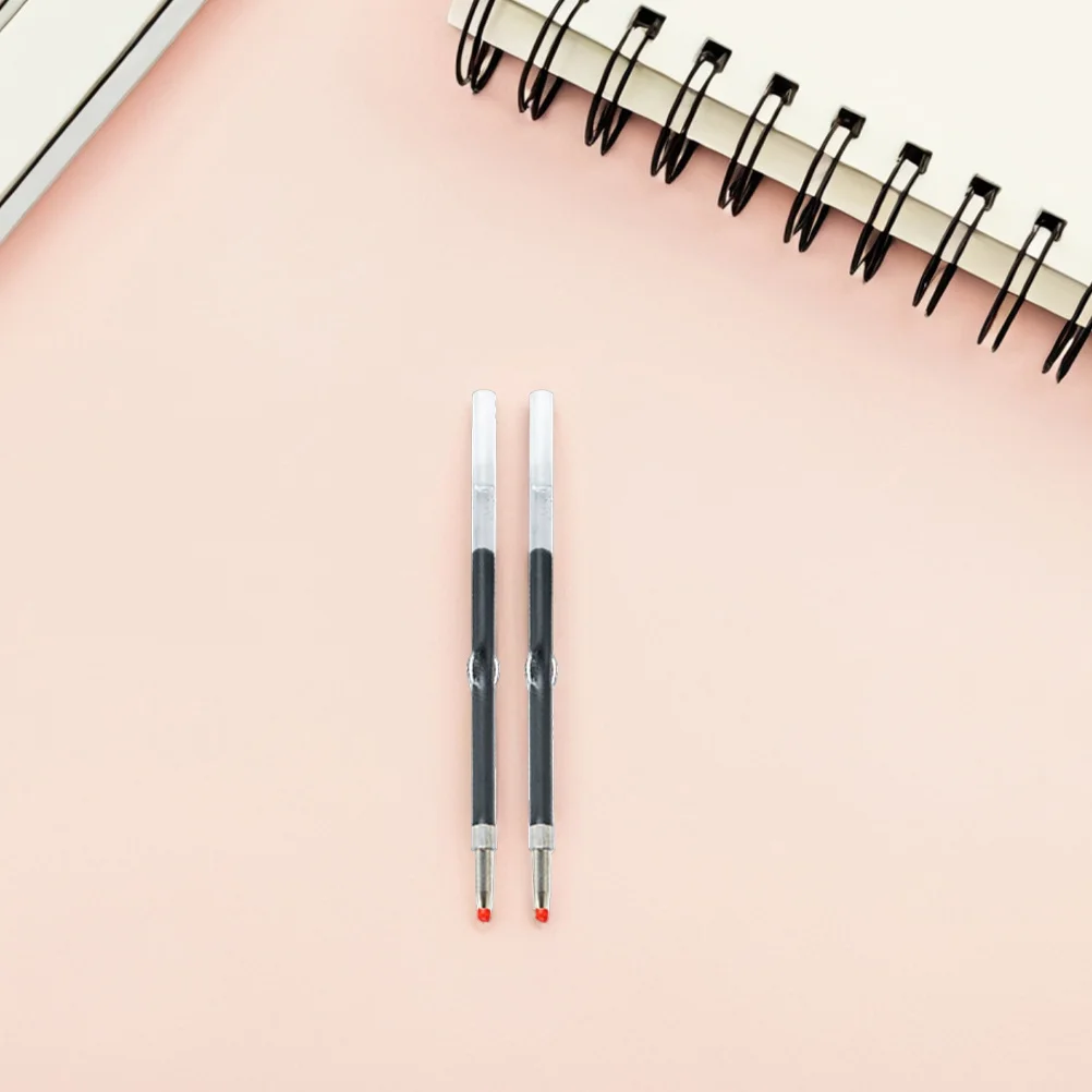 50 قطعة من عبوات الأقلام السوداء، عبوات حبر بديلة للكتابة السلسة للأقلام القابلة للخرز واللوازم المكتبية المدرسية #4