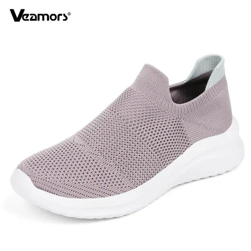 

Women's Walking Shoes Soft Anti Slip Sneakers Flats Lazy Shoes Slip-on Comfortable Ladies Jogging Athletic Shoes Fashion Trend