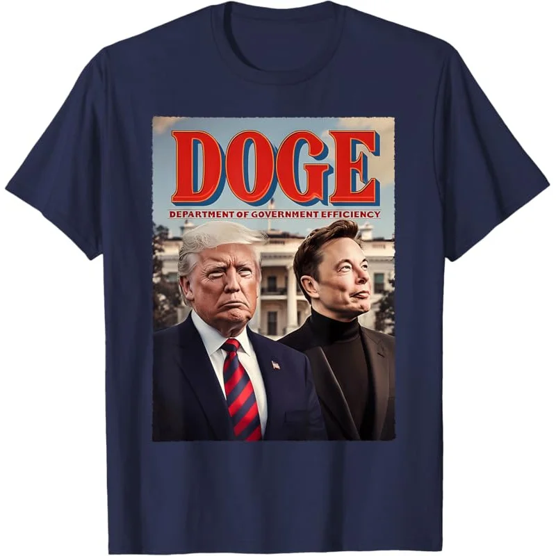 Funny Trump 2024 DOGE Department Of Government Efficiency T-Shirt