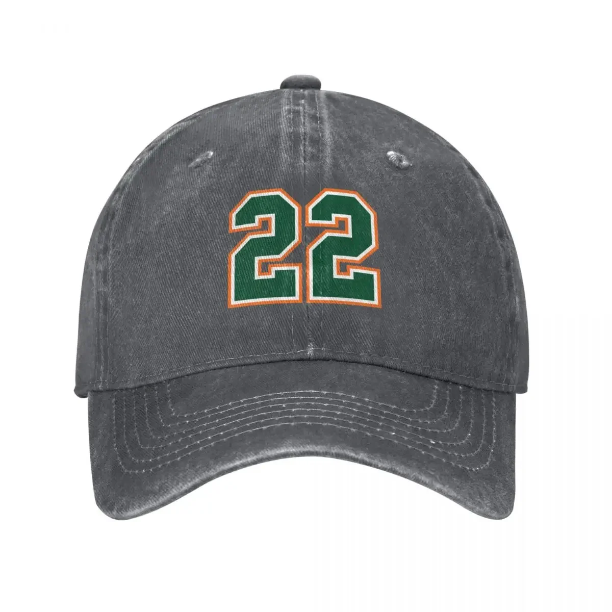 Gorra de béisbol con el número 22, directamente de Miami, gorra de rugby, gorra de anime, gorra snapback, gorras para hombre, gorras para mujer