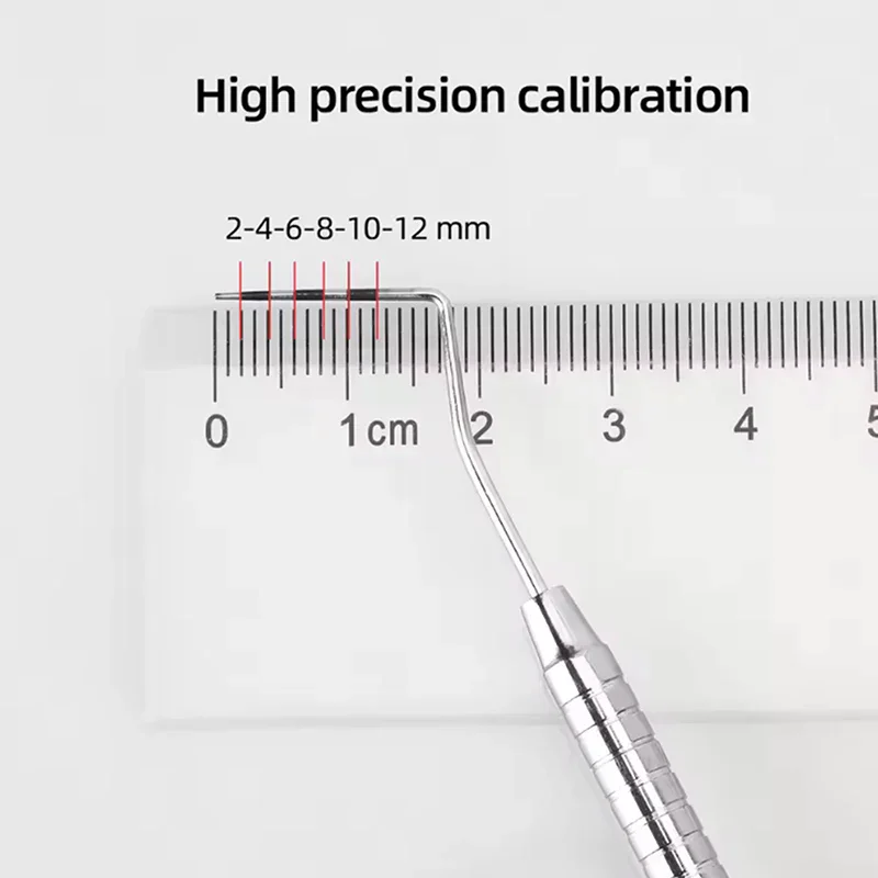 Dental Stainless Steel Periodontal Probe Scaler 1-10 1-15 Instrument Tool Teeth Clean Hygiene No Rust Sharp Safe