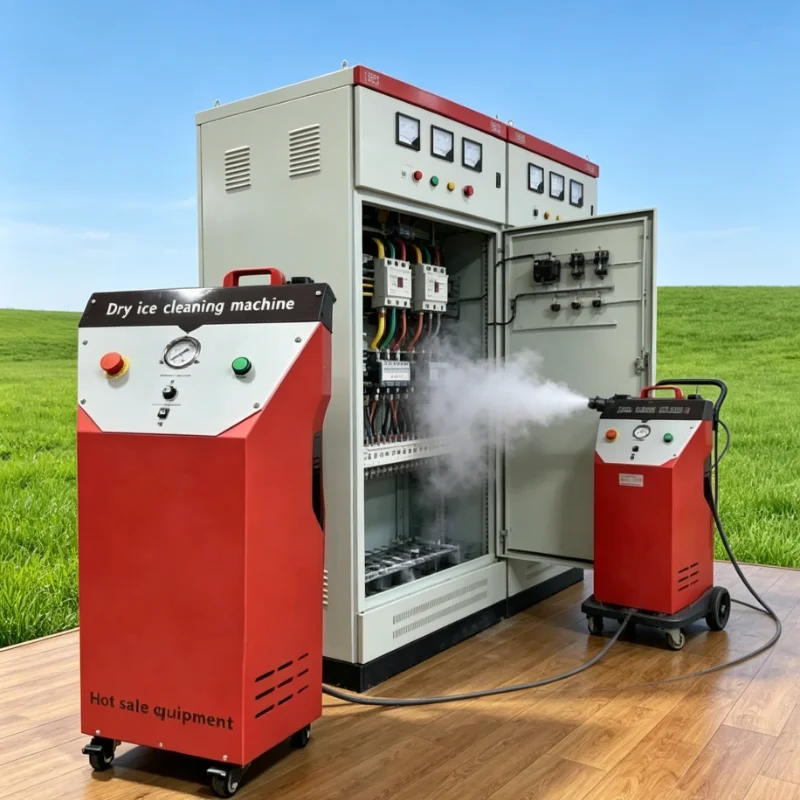 Customized Dry Ice Cleaner Portable Car Detailing Graffiti Rust Paint Removal Equipment Rust Grease Oil Remover