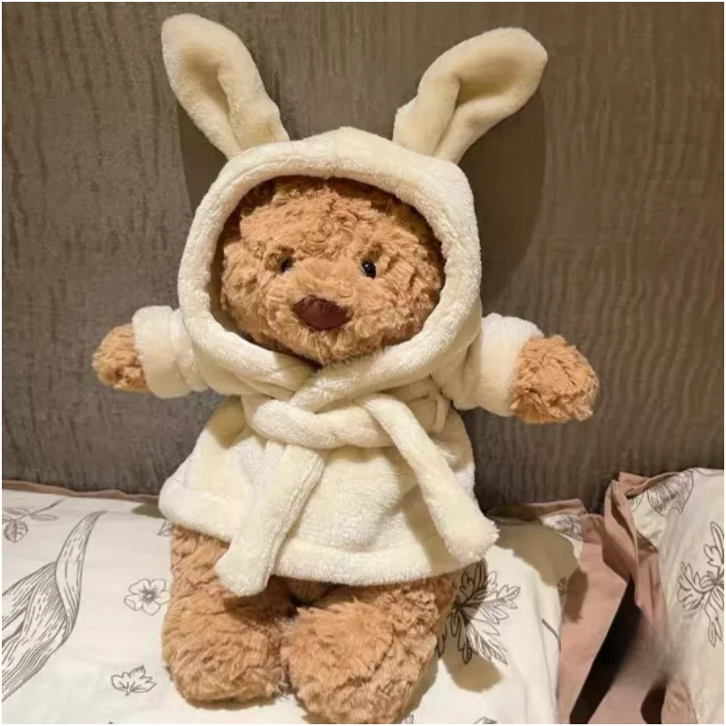 لطيف بارثولوميو الدب سلسلة ألعاب من نسيج مخملي الباذنجان الدب الحب الدب لطيف ألعاب من نسيج مخملي هدية عيد ميلاد أريكة الديكور مهرجان هدايا جيدة #3