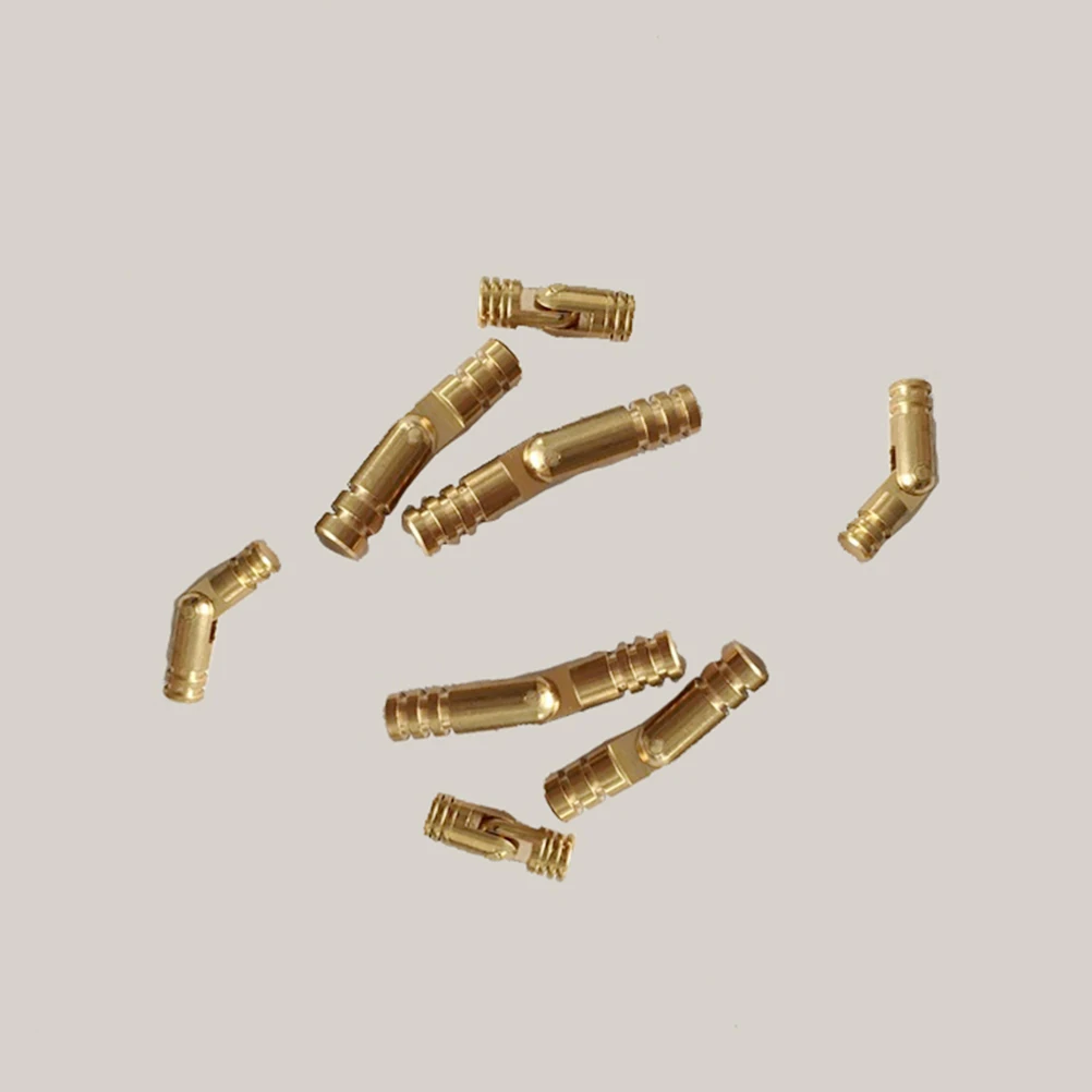 

50pcs 5X25Mm Self-Closing Spring Hinge Stainless Steel Automatic Box Hinges For Jewelry Gift Cases Durable Compact With Screws