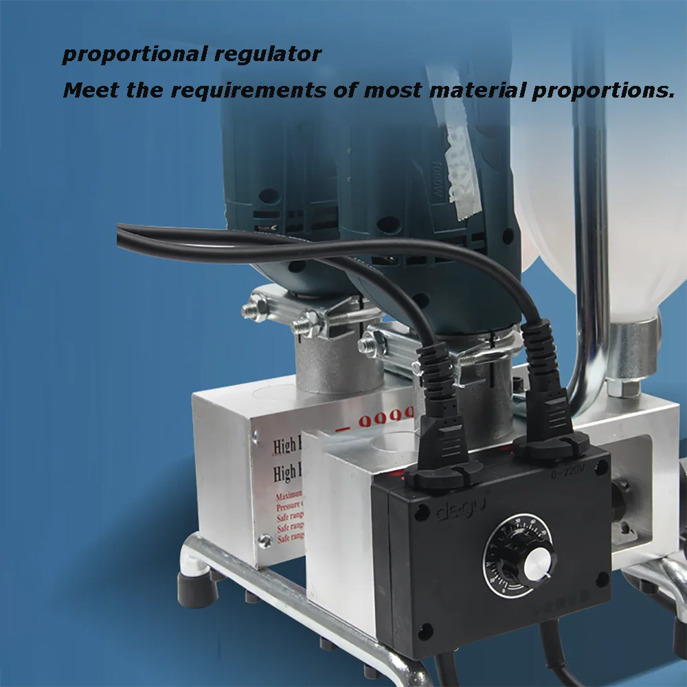 Polyurethane Foam Injection Pump, Crack Repair and Plugging Machine, Dual Power High Pressure Epoxy Grouting Machine