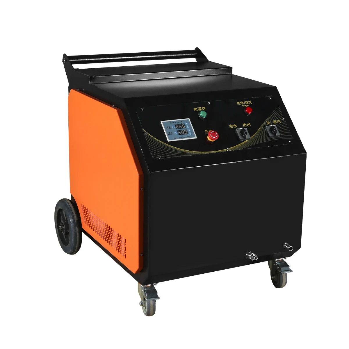 Electric Stainless Steel High-Temperature High-Pressure Washer 75000W Electronic Control RV Hotel Outdoor Cleaning Machine