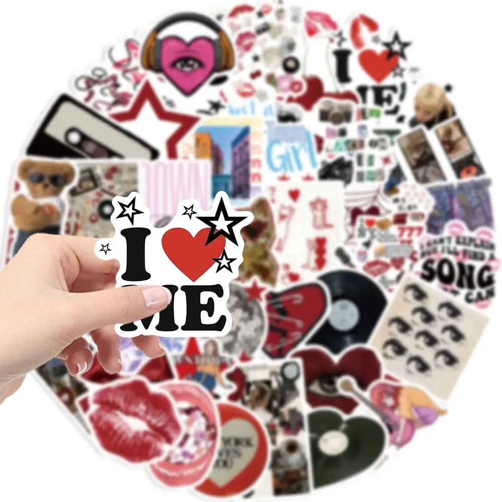 10/50pcs Cool Downtown Y2K Girls Stickers Aesthetic Motorcycle Fridge Phone Car Skateboard Laptop Sticker Decal Classic Kids Toy