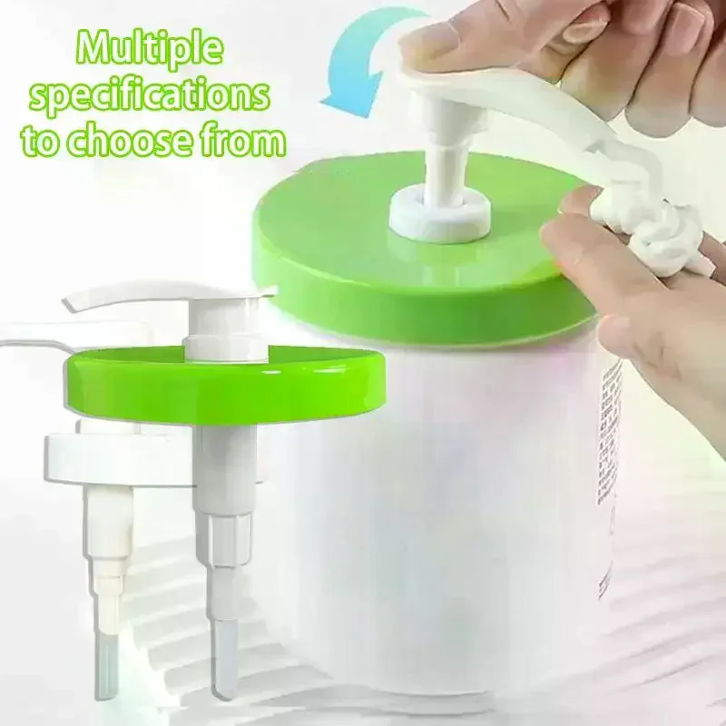 Pump Dispenser For Moisturising Cream 453g 550g 566g/20oz Pump Head With Lid Compatible With Body Moisturizer Cream Replacement
