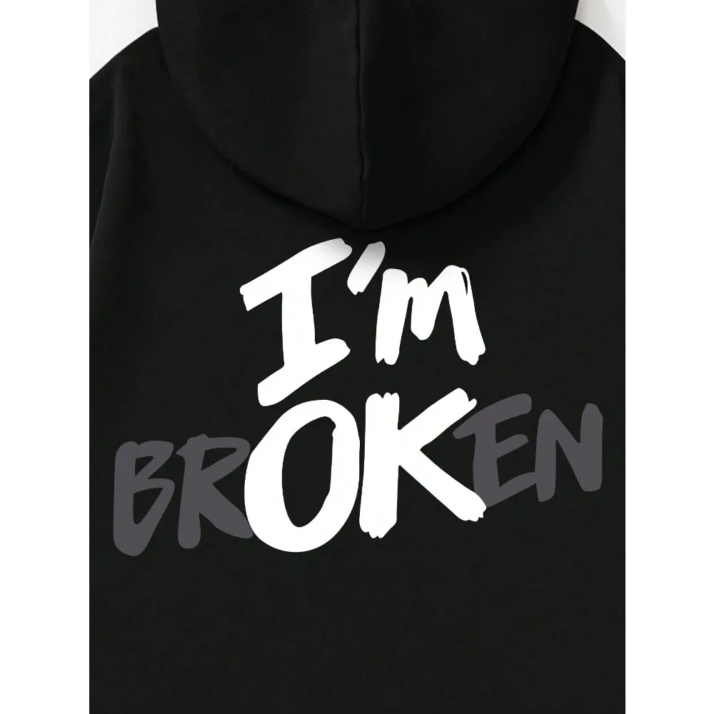 Im OK 2024 New Men's Hoodies Official-website Hip Hop Deadpool Harajuku Y2k Graphic Oversized Free Shipping Printed