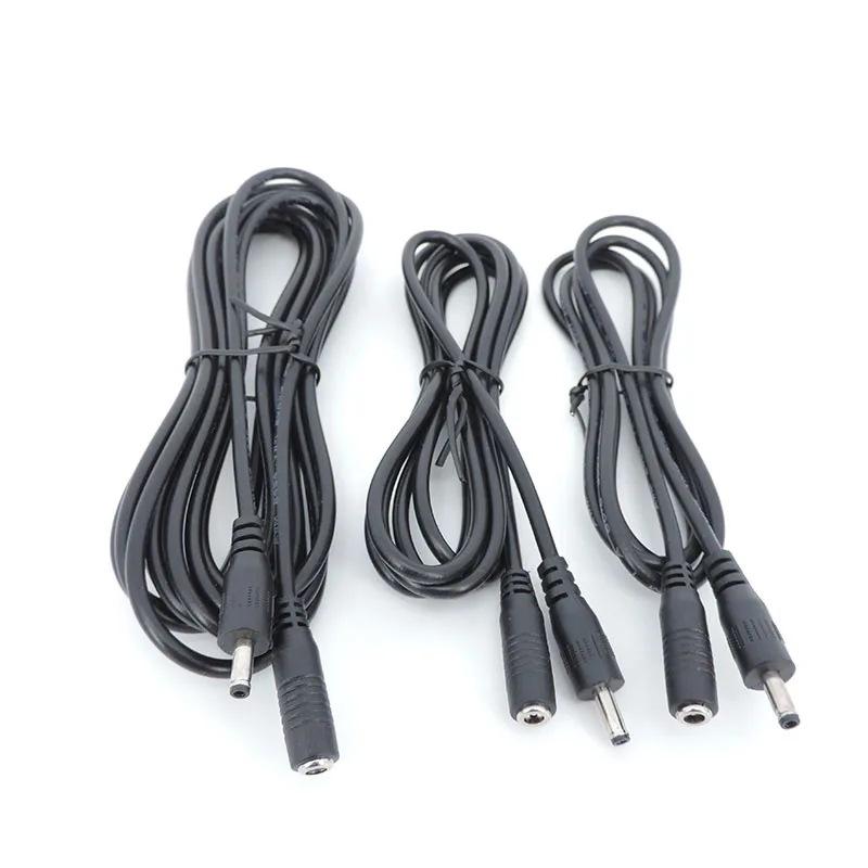 5pcs 1/3/5/10 Meter DC Male Female 3.5mm x 1.35mm Power Connector charging Cable Extension Cord Adapter for CCTV Camera L1