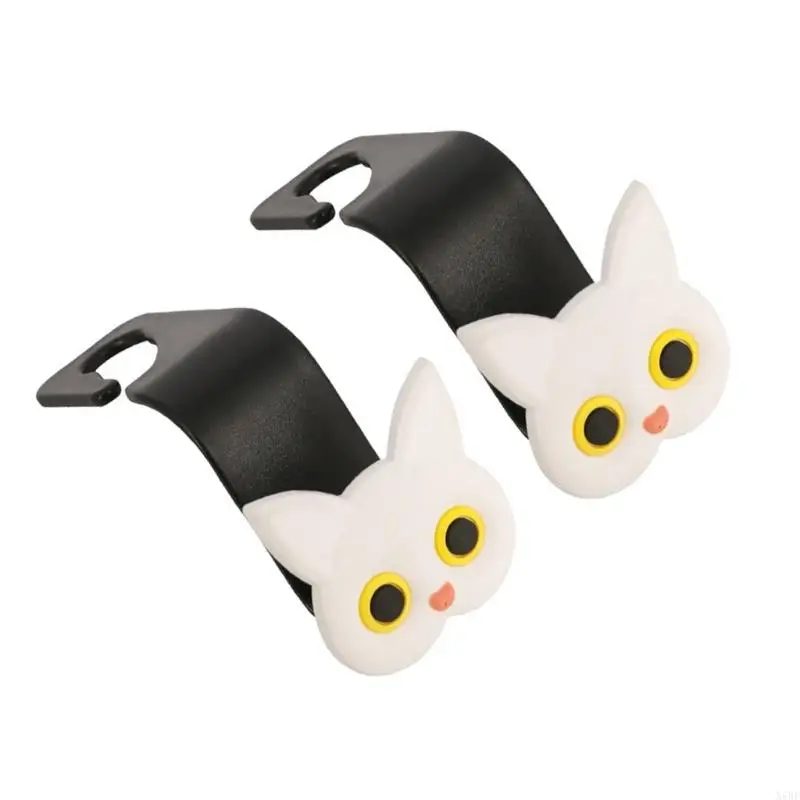 

X6HF Крючок для сумок Автомобильные зажимы Передние сиденья Подголовник Органайзеры Держатель Автозастежки