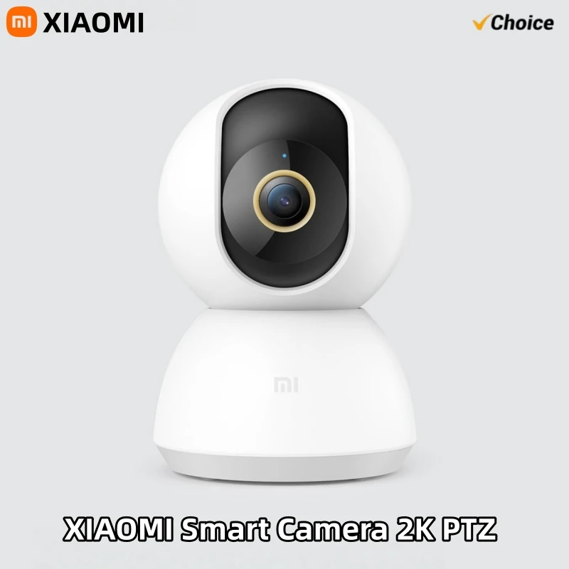 

XIAOMI 360° ° Умная домашняя камера безопасности PTZ 2K Веб-камера 1296P 3-мегапиксельная AI Обнаружение человека Веб-камера ночного видения Работа с MI Home