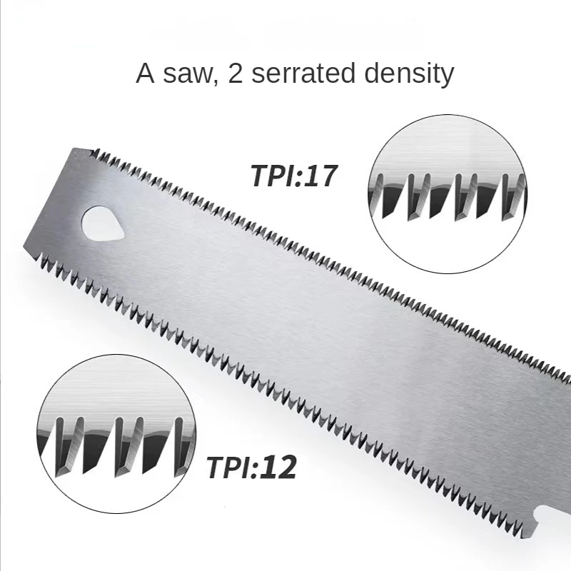 Двойная пила, японская пила 310 мм, тяга для деревообработки, стальная острая ручная Гибкая пила, режущая пила