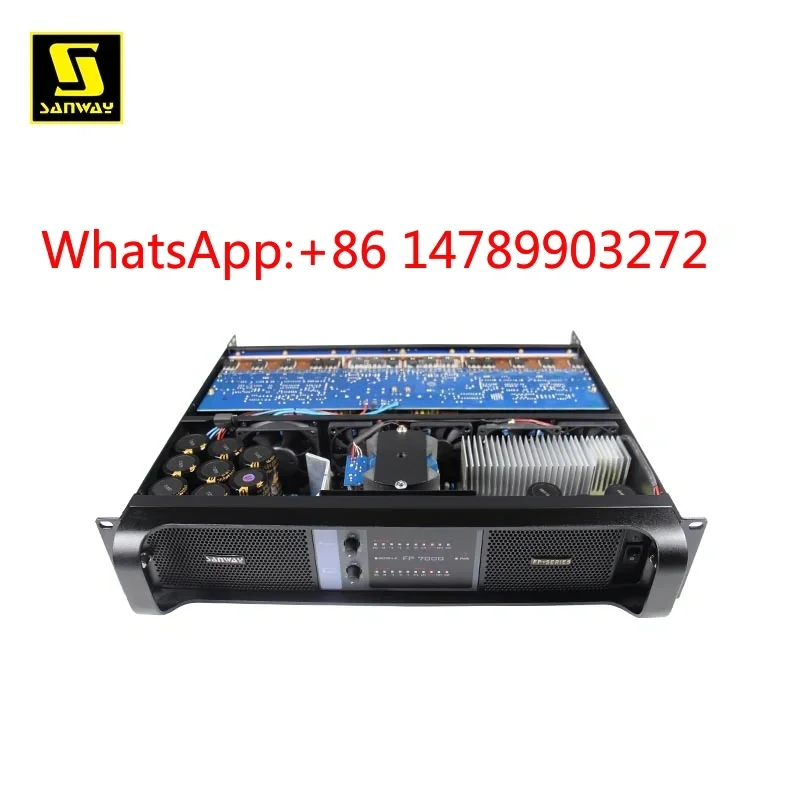 High Power Audio Amplifier DJ Live Stage Performance Stereo Amplifier