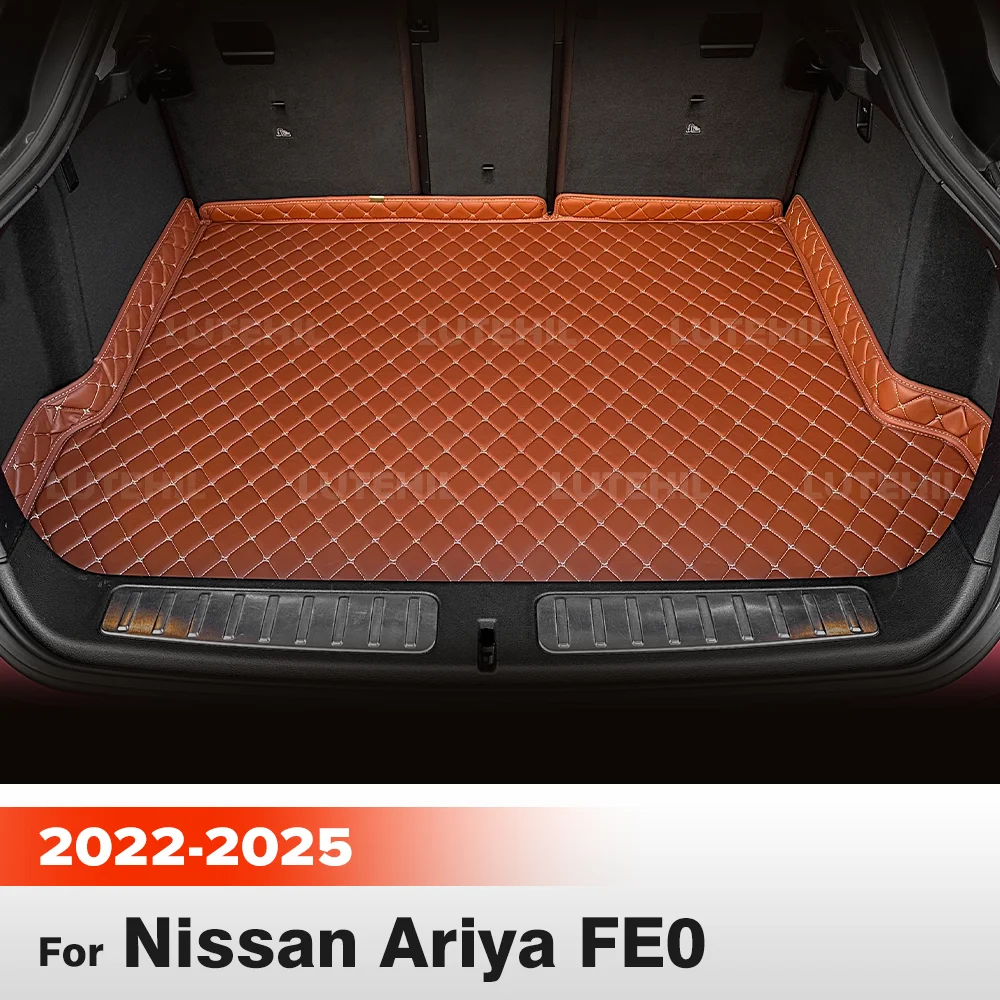 

For Nissan Ariya FE0 2022 2023 2024 2025 Car Trunk Mat Car Cargo Liner Protective Pad Interior Protector Accessories Custom