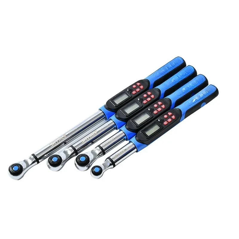 Auto repair intelligent adjustable ratchet, torque wrench high precision, lock screw digital display sleeve torque wrench