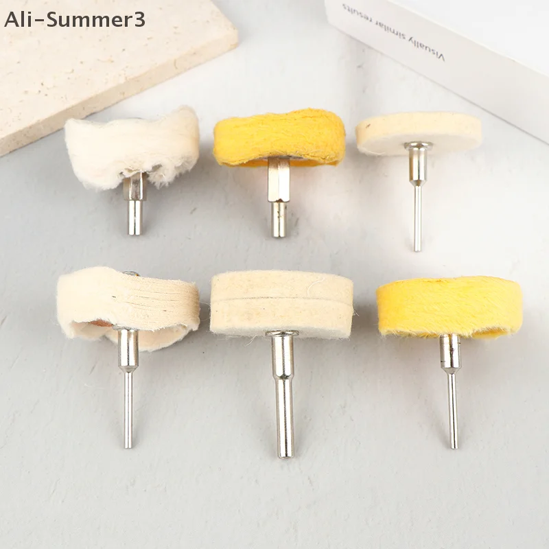 Polishing Wheel Cloth Buffing Wheel Bench Grinder Power Tool Accessories For Gold, Silver Jewelry Mirror Polish Pad