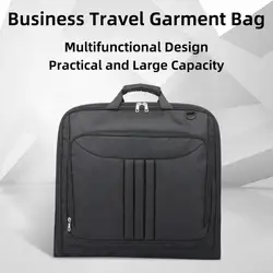 Mala Pendurada Multifuncional para Homens, Sacos de Bagagem Dustproof, Saco De Armazenamento De Terno De Viagem De Negócios, Saco De Roupas De Transporte Portátil