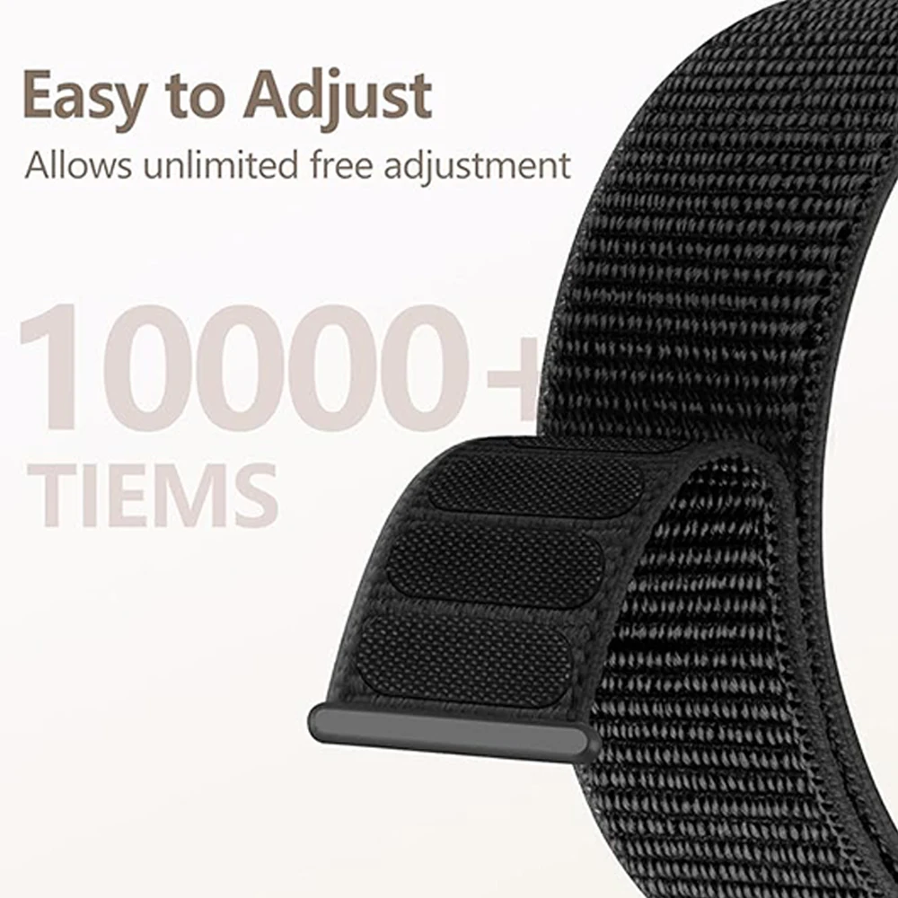 Bracelet à boucle en Nylon pour Samsung Galaxy Watch 7 6 5 4 44mm 40mm/5 pro/Active 2/S3 sport 20 22mm bracelet Galaxy watch6 bracelet classique