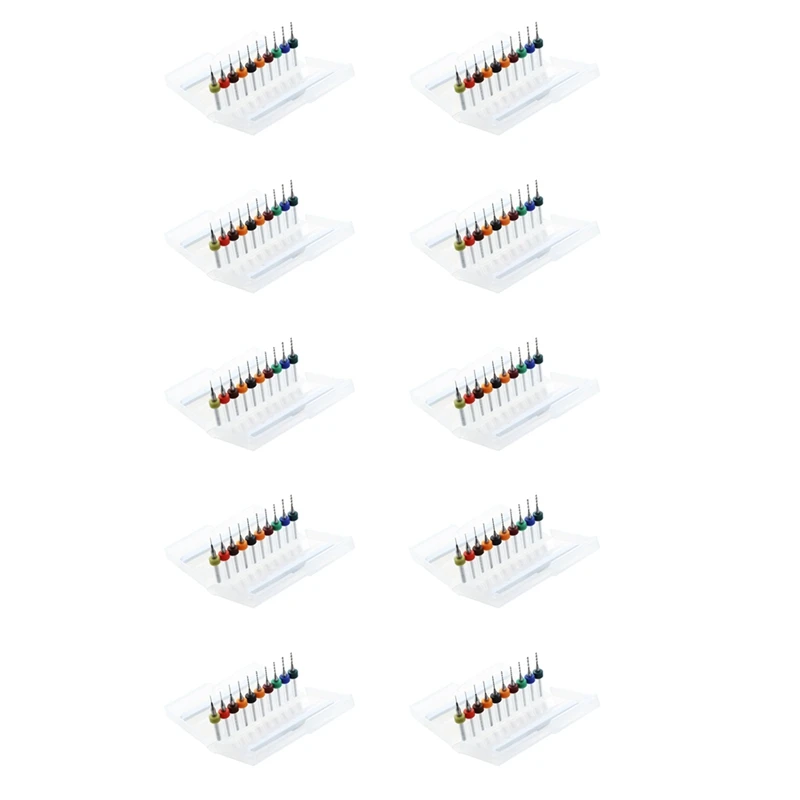 

【NEW】100Pcs 0.3-1.2Mm PCB Small Drill Bits PCB Drills Drill Drilling