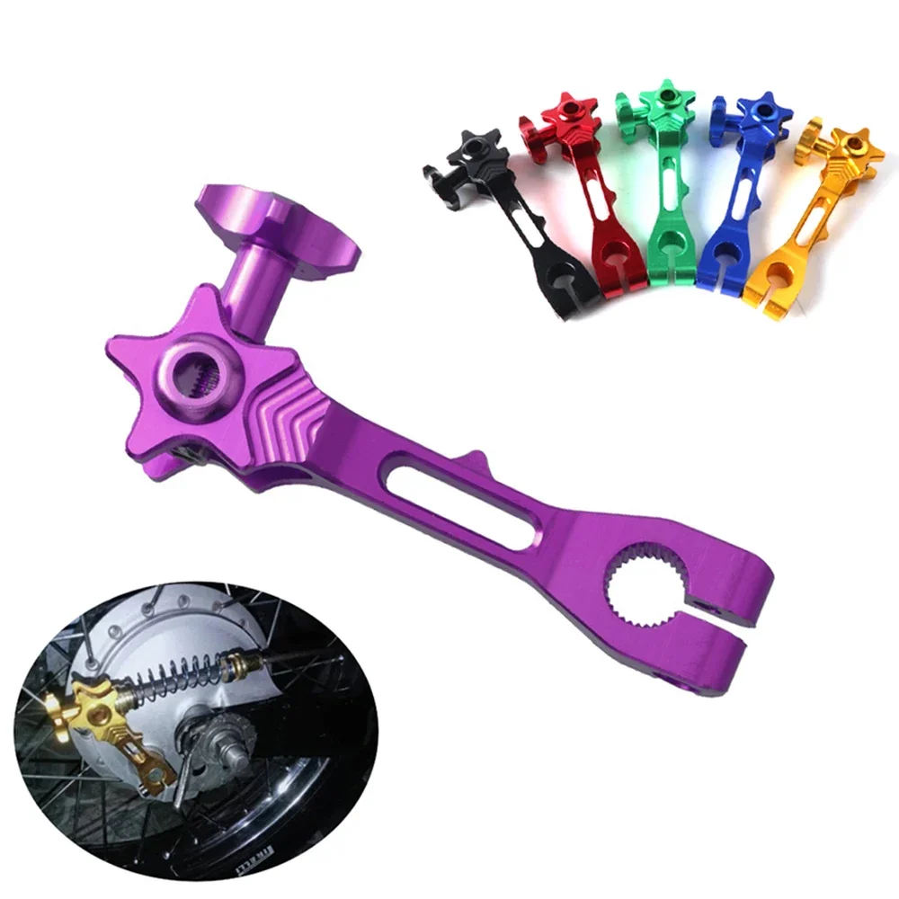 

Универсальный алюминиевый задний тормозной рычаг с ЧПУ для мотоцикла, аксессуары для Honda Yamaha Suzuki Pit Dirt Bike, скутера