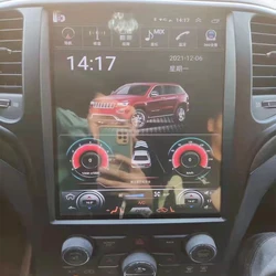 For Jeep Grand Cherokee WK2 2014-2020 Android 13 Tesla Screen Car Radio Player GPS Navigation Video Multimedia