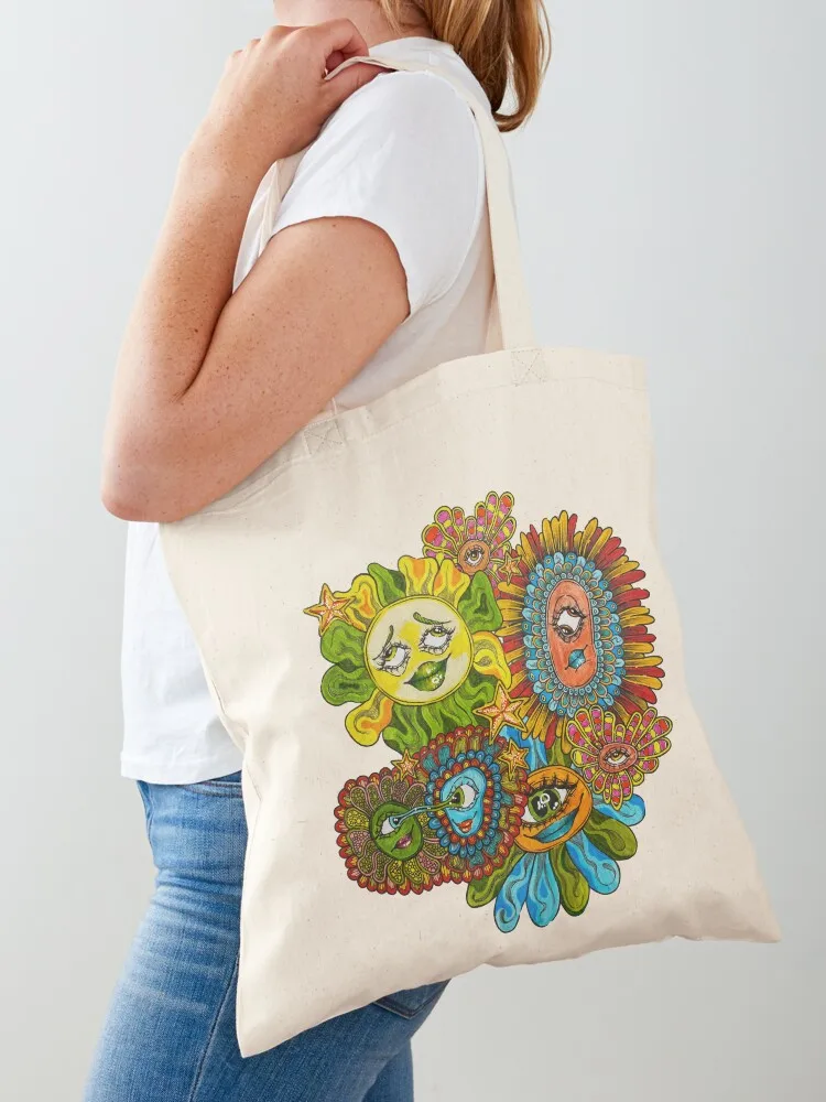 

flower girlz Tote Bag tote men Canvas shoulder custom bags men