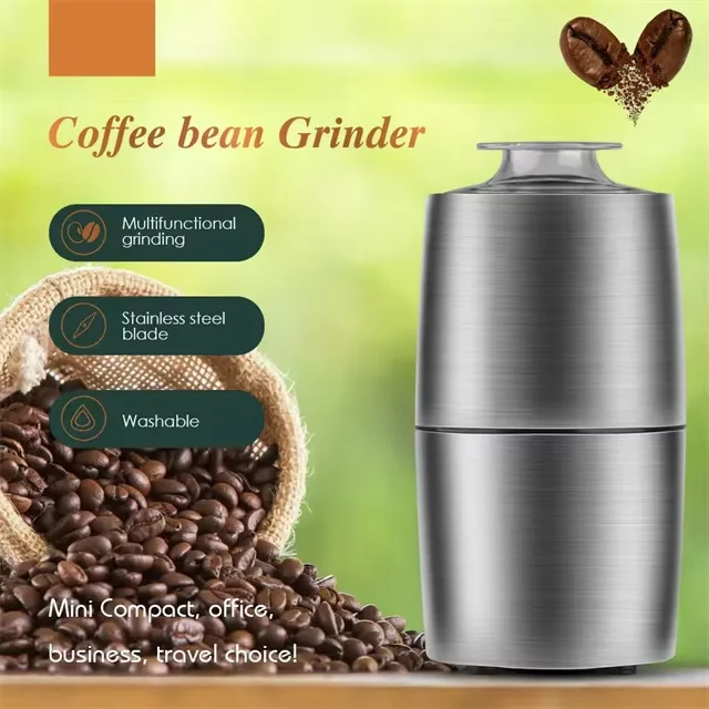 다기능 전기 커피 원두 분쇄기 스테인리스 스틸 250W 향신료 블렌더 곡물 분쇄기 전기 건조 허브 분쇄기