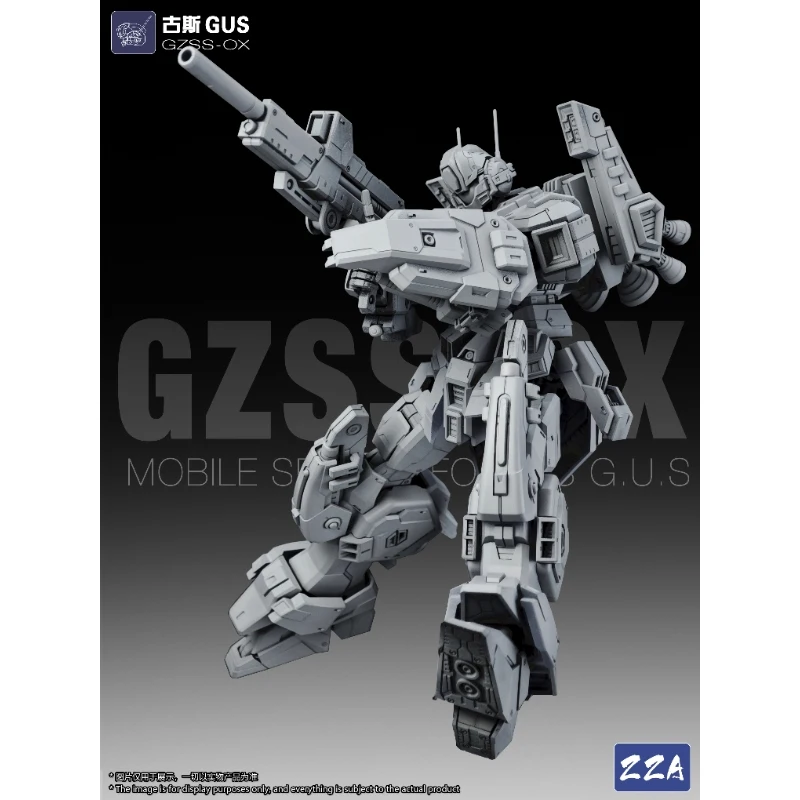 In Stock Zza Model Chinese Creation Mecha Iron Man Series Gus Movable Assembly Model Desktop Ornament Collectible Toys Gifts