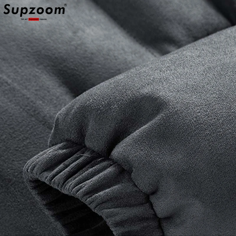 Supzoom New Arrival Autumn And Winter Loose Casual Retro Suede Cotton-padded Bf Style Couple Handsome Warm Jackets Men Coat