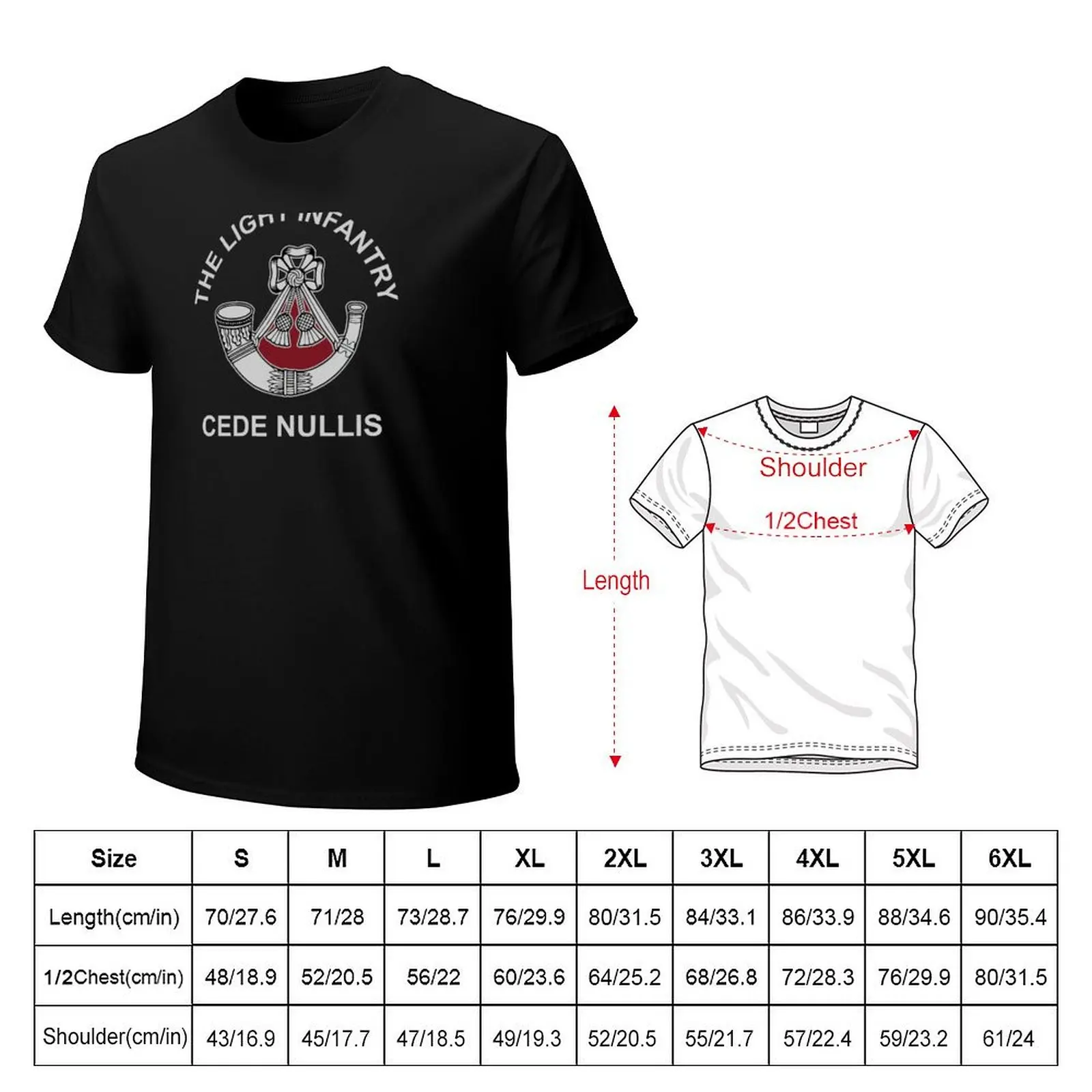 The Light Infantry T-Shirt Classic Basic Casual T-Shirt