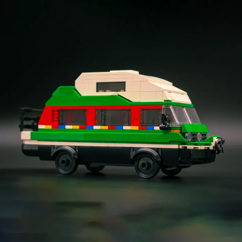 Champion Geschwindigkeit Auto Modell Moc Bausteine Bus Stoßdämpfer Technologie Modulare Blöcke Geschenke Weihnachten Spielzeug DIY Sets Montage