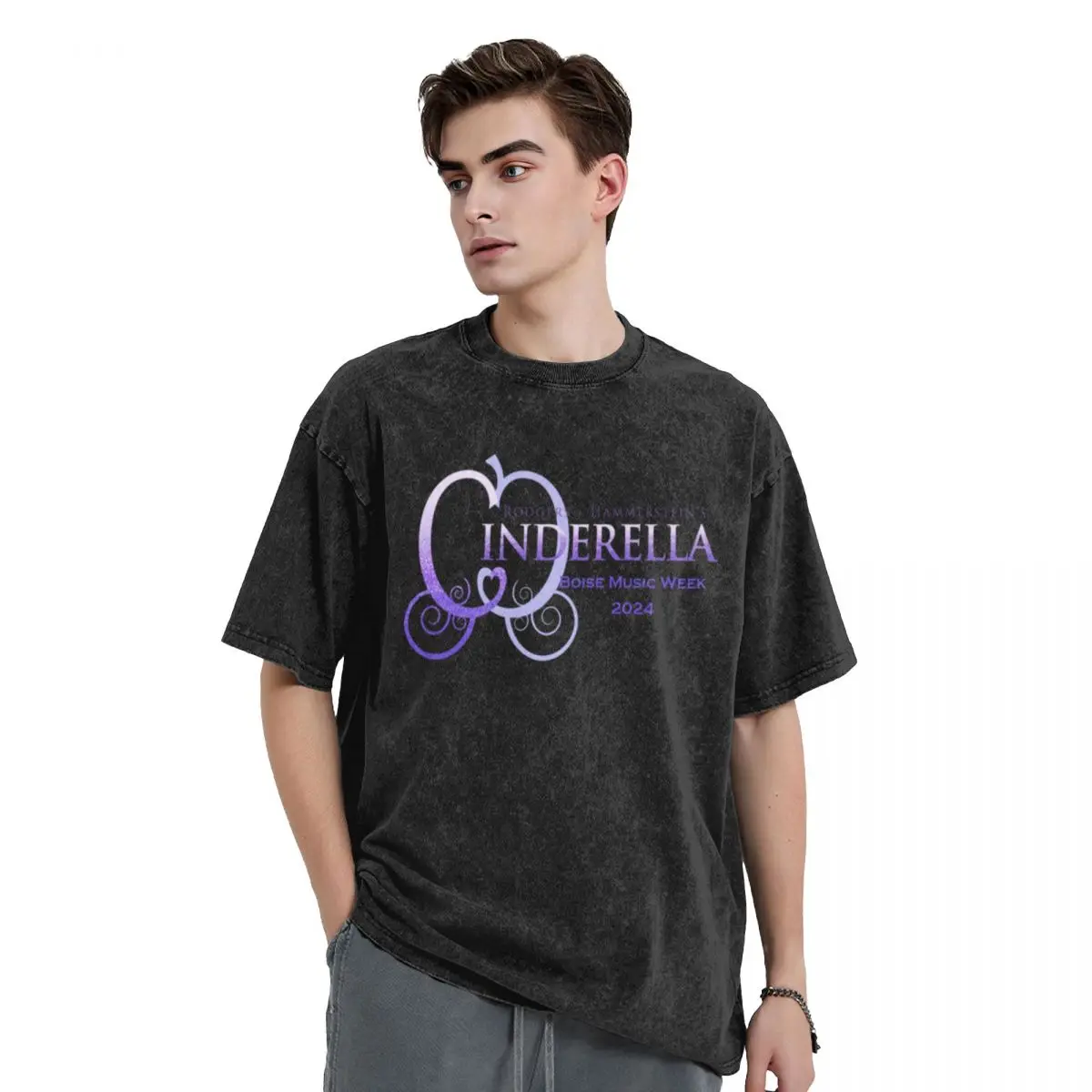 Cinderella Pumpkin T-Shirt aesthetic clothes anime tshirt Men's t-shirt