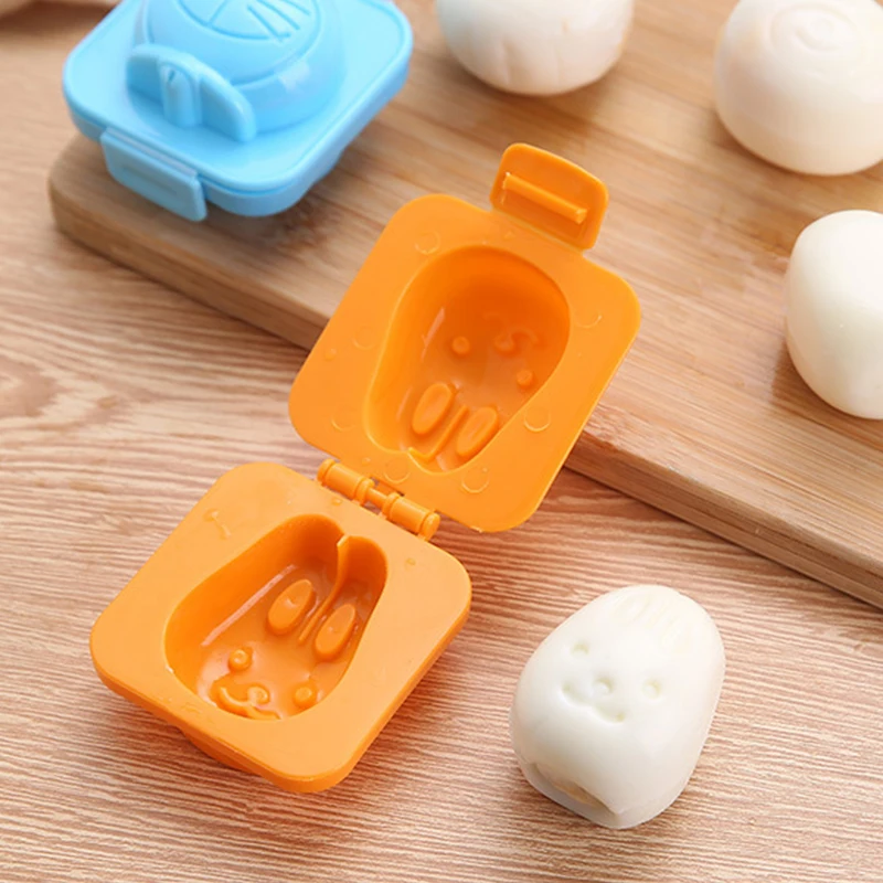 Creative Children\'S Cartoon Rice Ball Mold 6-Piece Set Of Egg Mold Rabbit Bear Modeling Mold Rice Ball Mold Kitchen Gadgets