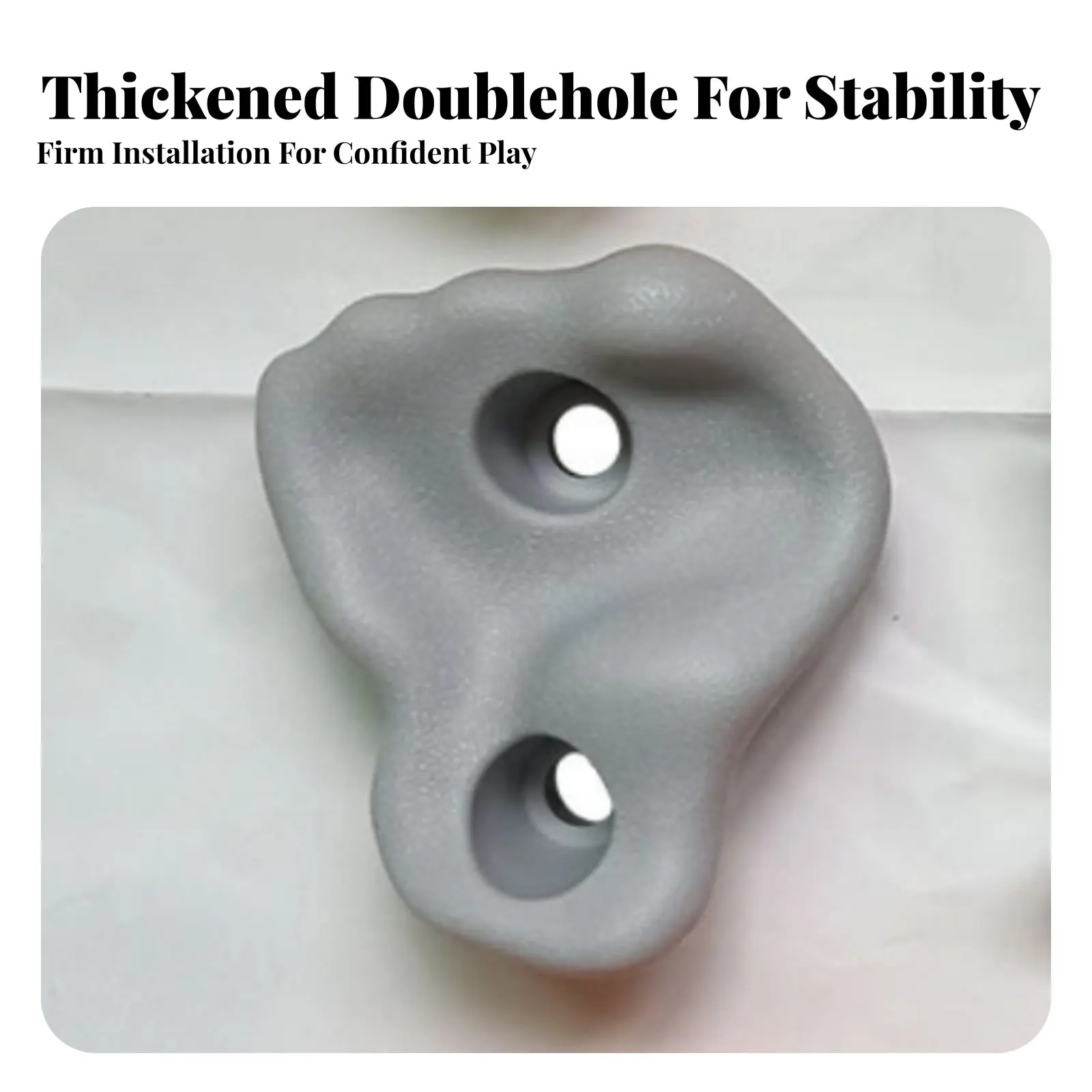 

Набор из 10 текстурированных зацепок для скалолазания, нескользящие ручки для детских скалодромов, легко устанавливаются