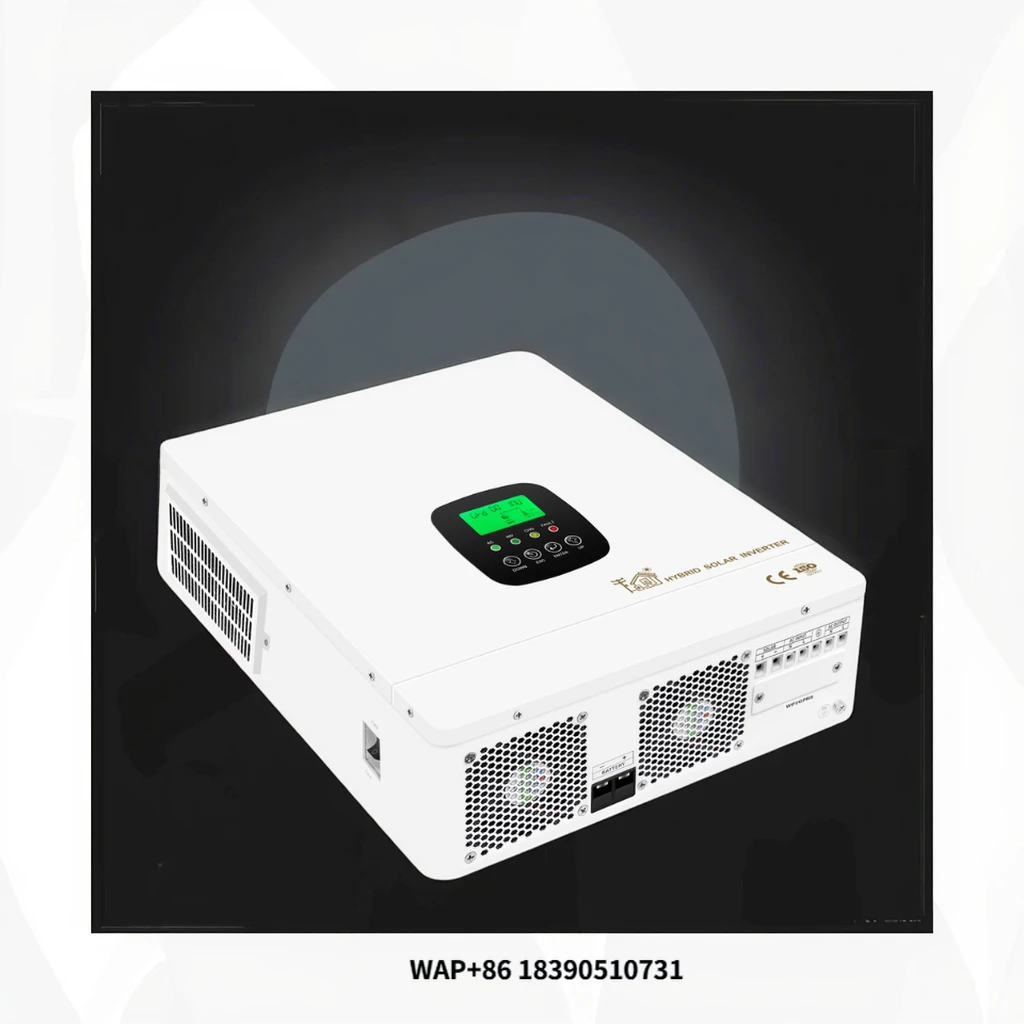 

Ex-factory price 6.3KW hybrid solar system inverter 120A 48V single-phase 230V/240V/220V pure sine wave battery system