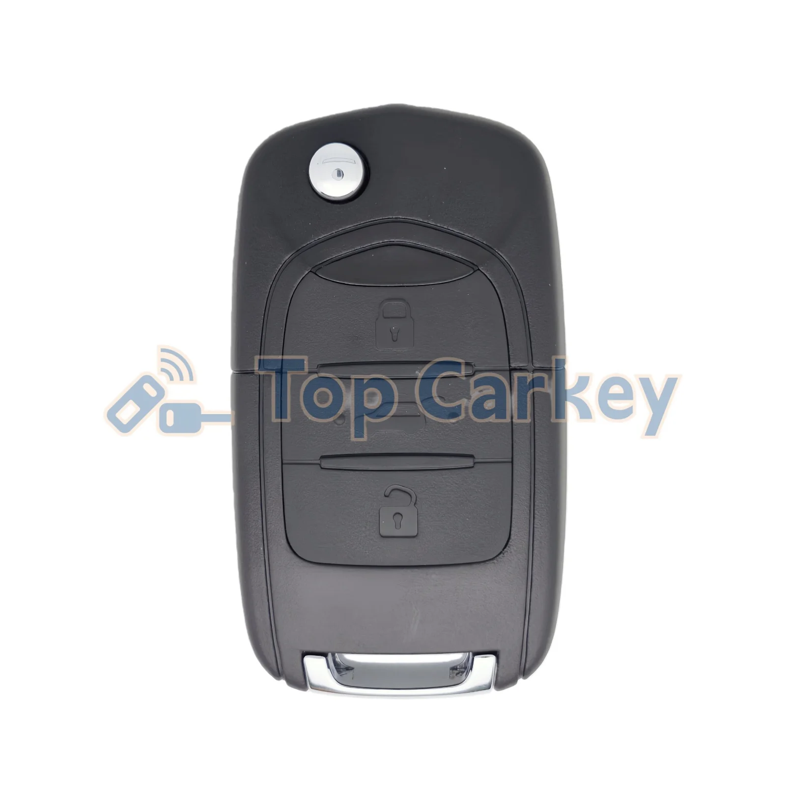 TopCarkey Originale Flip Pieghevole Chiave A Distanza Fob ID47 PCF7961X Chip 433 MHz per Chevrolet Captiva Chevrolet N400