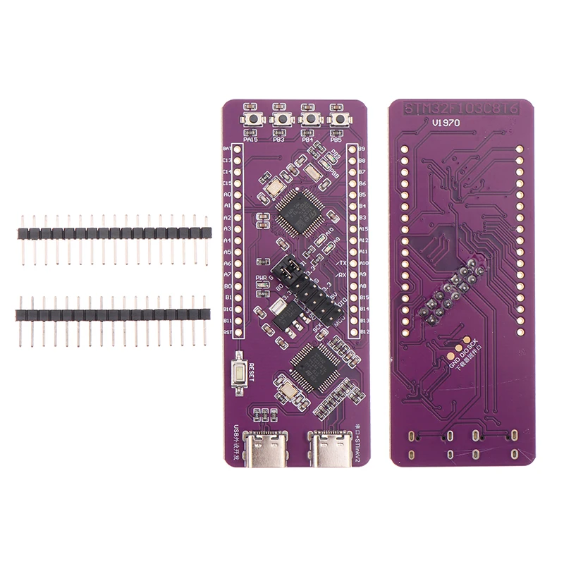 STM32F103C8T6 Development Board System Board Integration ST-LINK V2 Simulation Burner TTL Serial Port Download