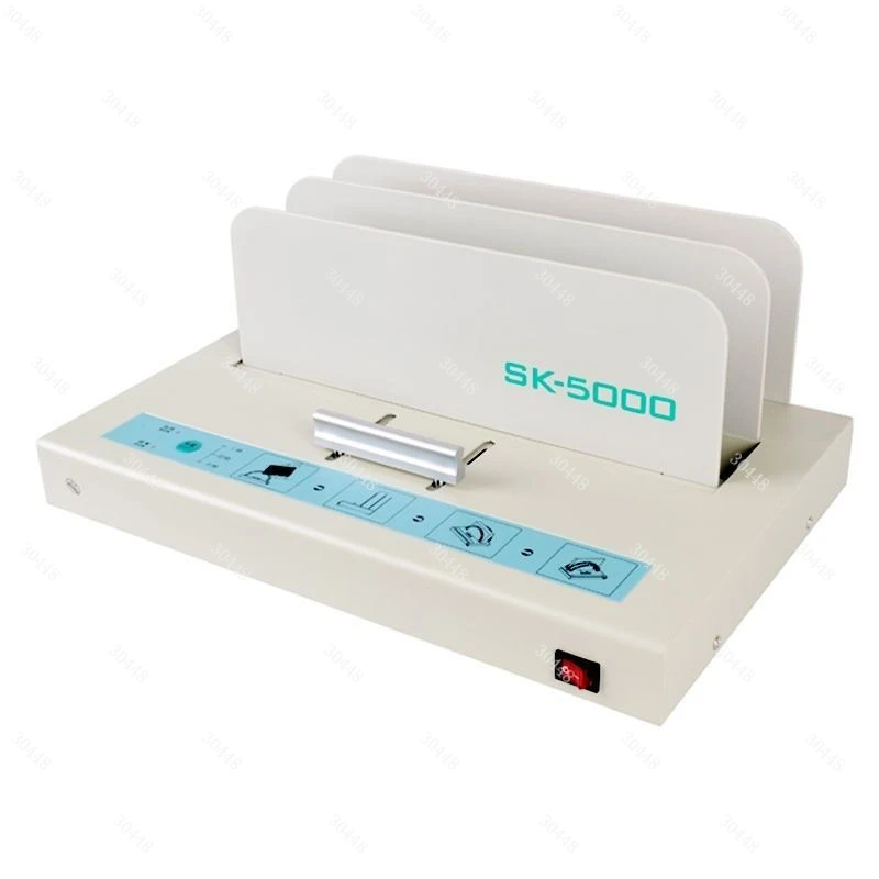 

5000 термоклеевая машина, полностью автоматическая машина для переплета клея для книг, документов, сертификатов