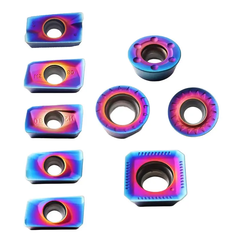 Hochharte Spezialfräseinsätze für gehärteten Stahl APMT1135 APMT1604 R5 R6 Nano Blue Hartmetalleinsätze – Detail 9