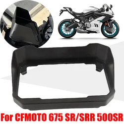 For CFMOTO 675SR 675 675SRR 500SR Voom 500 SR Motorcycle Accessories Sun Visor Cover Instrument Screen Sunshade Guard Protection