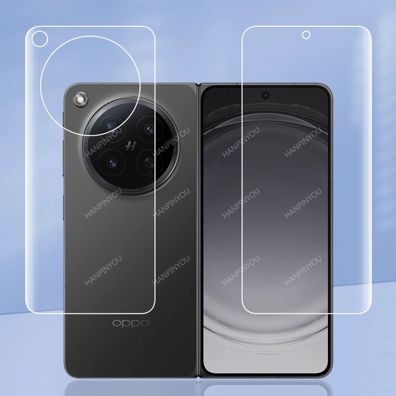 For Oppo Find N6 5G Clear TPU / Matte Anti-Fingerprints Hydr